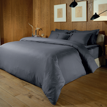 Komplet pościeli żakardowej Valeron Lia Anthracite