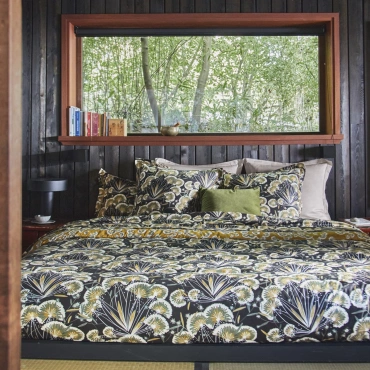 Pościel satynowa Blanc Des Vosges Florea Bursztynowa