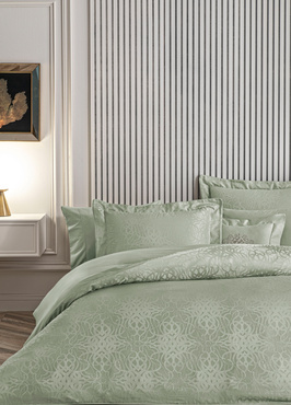 Komplet pościeli żakardowej Valeron Valois Khaki