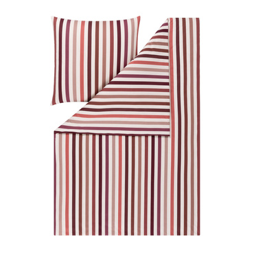 Komplet pościeli Estella Atelier Interlock Jersey Tavaro Vino