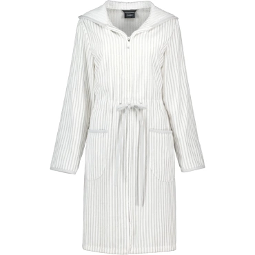 Szlafrok damski Cawo Relax Hooded Silver