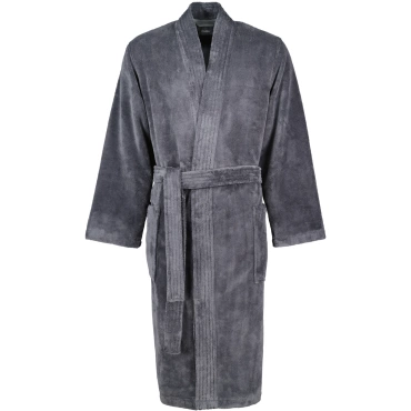 Szlafrok męski Cawo Basic Anthracite