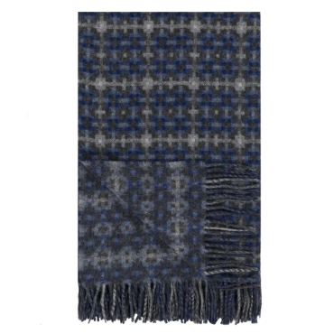 Koc wełniany Designers Guild Pembroke Cobalt