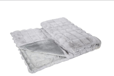 Pled futrzany Eskimo Cloud Silver