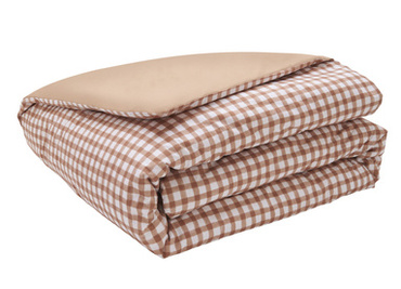 Poszwa perkalowa Essix Vichy Beige