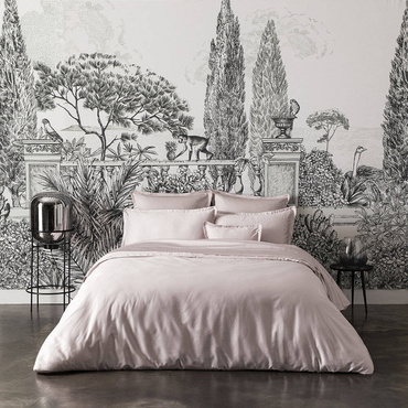 Pościel satynowa Alexandre Turpault Teophile Dew Pink