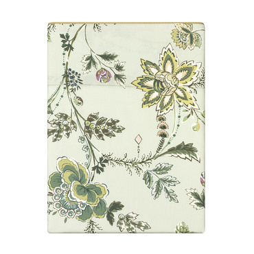 Prześcieradło satynowe Alexandre Turpault Maussane Linden Green