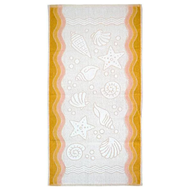 Ręcznik Greno Flora Ocean Żółty