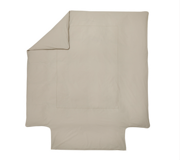 Poszwa perkalowa na kołdrę Blanc Des Vosges Marquise Beżowa 