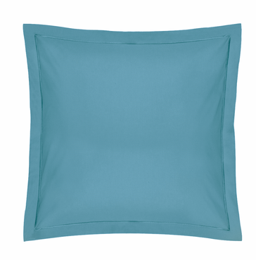 Poszewka perkalowa Blanc Des Vosges UNI Morska