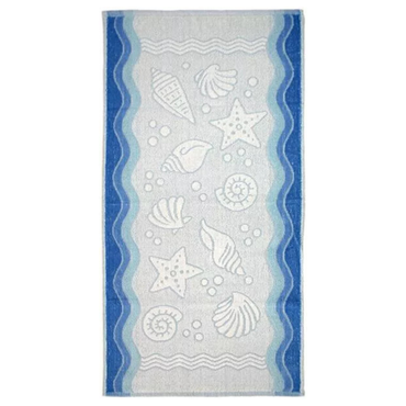 Ręcznik Greno Flora Ocean Niebieski
