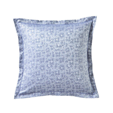 Poszewka żakardowa Blanc Des Vosges Arcangues Niebieska