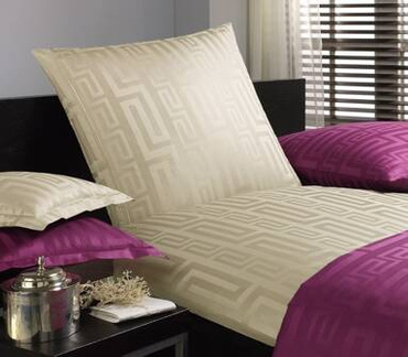 Poszewka satynowa Elegante Charisma Cream