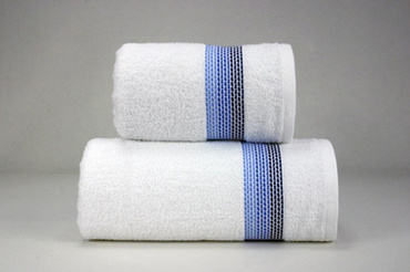 Ręcznik Frotex Ombre Biało granatowy