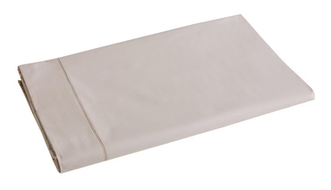 Prześcieradło perkalowe bez ściągacza Blanc Des Vosges Marquise Beżowe