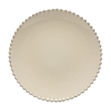 Talerz płytki Costa Nova Pearl Cream 28 cm