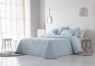 Narzuta żakardowa JVR Tejidos Mikonos Turquesa