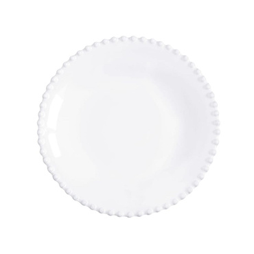 Talerz głęboki Costa Nova Pearl White 24 cm
