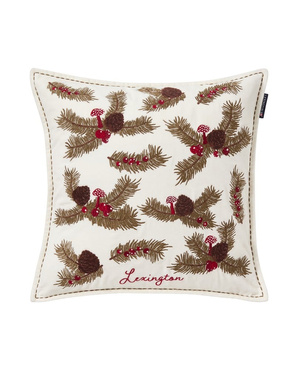 Poszewka z bawełny organicznej Lexington Pine Twigs