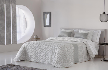 Narzuta żakardowa JVR Tejidos Atenas Plata