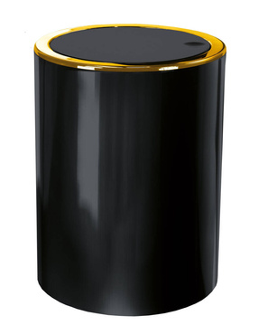 Kosz na śmieci Kleine Wolke Golden Clap Black Ostatnie Sztuki