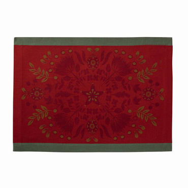 Podkładka bawełniana Le Jacquard Français Féerie Red