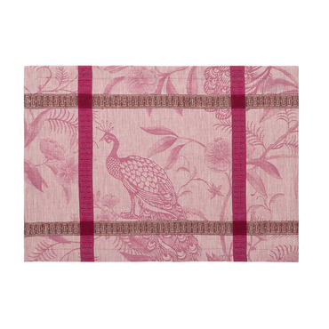Podkładka lniana Le Jacquard Français À l'orangerie Pink