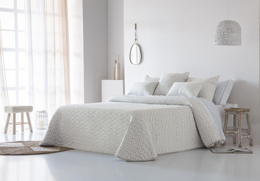 Narzuta żakardowa JVR Tejidos Mikonos Beige