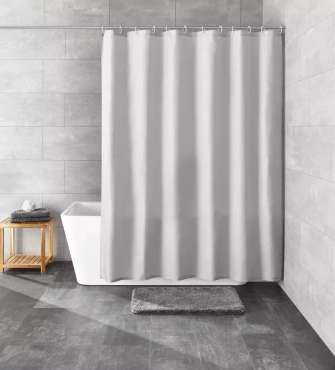 Zasłona prysznicowa Kleine Wolke Kito Misty Grey