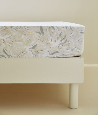 Prześcieradło perkalowe ze ściągaczem Sylvie Thiriez Reverie