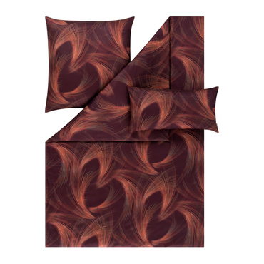 Komplet pościeli satynowej Estella Lino Vino