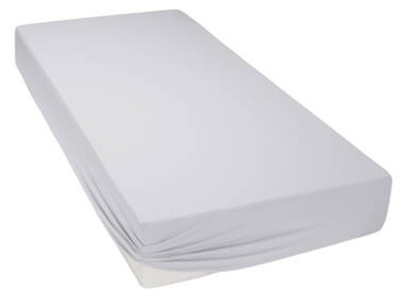 Prześcieradło jersey ze ściągaczem Curt Bauer Uni Silber