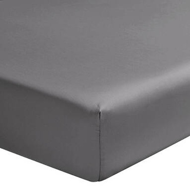 Prześcieradło satynowe ze ściągaczem Alexandre Turpault Teophile Meteor Grey 