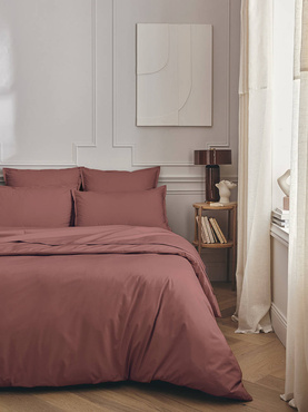 Pościel perkalowa Essix Premiere Percale Bois De Rose