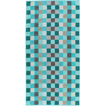 Ręcznik Cawo Unique Cubes Turkis