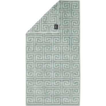 Ręcznik Cawo Noblesse Elegance Allover Nordic Green