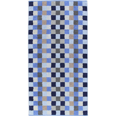 Ręcznik Cawo Unique Cubes Saphir