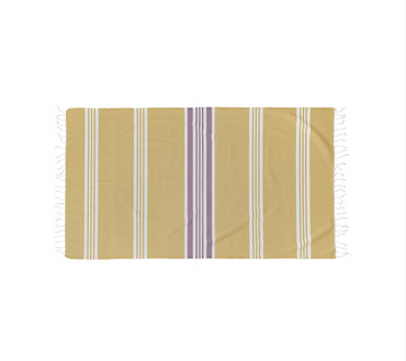 Ręcznik plażowy Blanc Des Vosges Escale Żółty