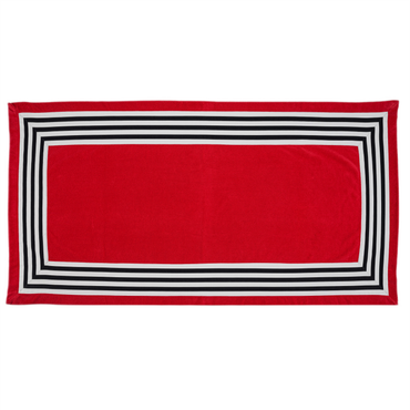 Ręcznik plażowy Abyss & Habidecor Cannes Viva Magenta