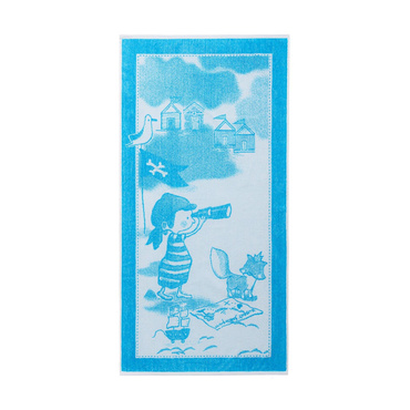 Ręcznik plażowy Bricini Velour Little Captain Boy