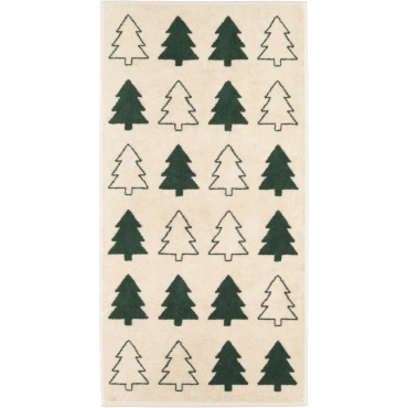 Ręcznik Cawo Christmas Edition Choinka Natur/Grun