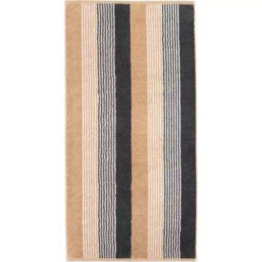 Ręcznik Cawo Coast Repeat Antrazit/Natur