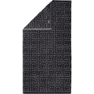 Ręcznik Cawo Noblesse Elegance Allover Anthrazit