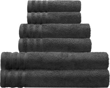 Ręcznik bawełniany Kleine Wolke Royal Dark Grey