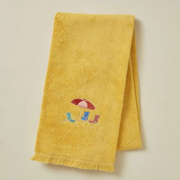 Ręcznik Sylvie Thiriez Soleil Jaune