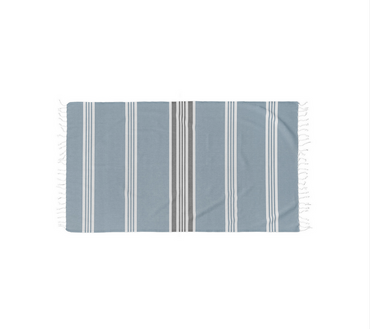 Ręcznik plażowy Blanc Des Vosges Escale Niebieski