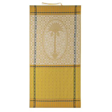 Ręcznik plażowy Le Jacquard Français Palmeraie Yellow