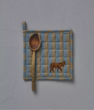 Łapka kuchenna Sylvie Thiriez Cevennes Bleu