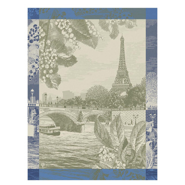 Ściereczka kuchenna Le Jacquard Français Paris sur seine Green