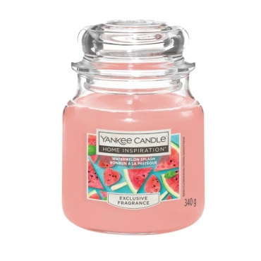 Świeca zapachowa Yankee Candle Strawberry Watermelon Splash średnia